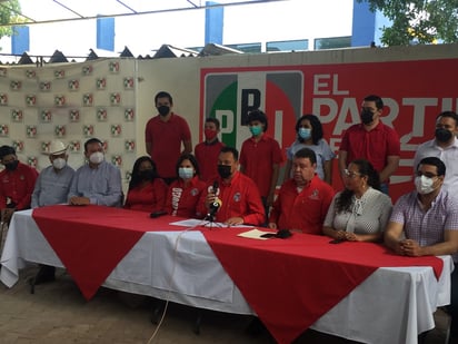 El aspirante a la dirigencia estatal del PRI estuvo en GP. (GUADALUPE MIRANDA)