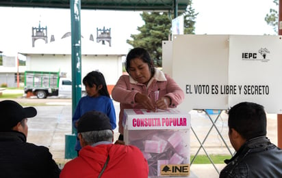 El primer ejercicio de democracia participativa en el país tuvo una afluencia de entre 7.07 y 7.74 por ciento de los 93.6 millones electores convocados, esto es, alrededor de 7 millones de ciudadanos. (EFE)