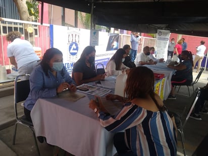 La jornada se realizó en el Centro de Justicia y Empoderamiento de la Mujer de Matamoros. (EL SIGLO DE TORREÓN / MARY VÁZQUEZ) 