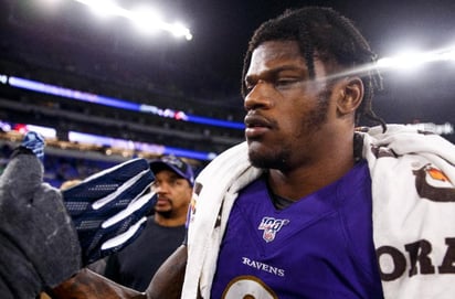 Las últimas dos semanas han sido difíciles para Lamar Jackson.