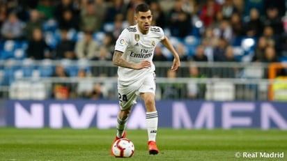 El mediocampista Dani Ceballos volvió de los Juegos Olímpicos de Tokio con una lesión grave de tobillo, informó el martes el Real Madrid. (CORTESÍA) 
