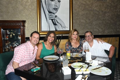 Miguel Cruz, Martha Cruz, Emma Cárdenas, Miguel Cárdenas (EL SIGLO DE TORREÓN/FERNANDO COMPEÁN)