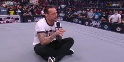 El viernes por la noche, en All Elite Wrestling se vivió el regreso de CM Punk a la lucha libre.  (ESPECIAL)