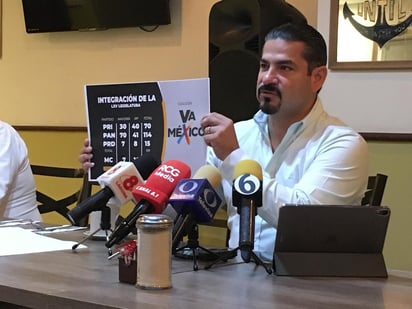 El diputado federal electo, Shamir Fernández, dijo que se dará seguimiento a Agua Saludable desde el Congreso. (EL SIGLO DE TORREÓN)