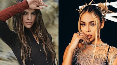 Danna Paola y Eiza González han demostrado tener una gran relación de amistad, más allá de sus respectivas carreras e influencia en el medio artístico, triunfando a nivel nacional e internacional. (ESPECIAL)     
