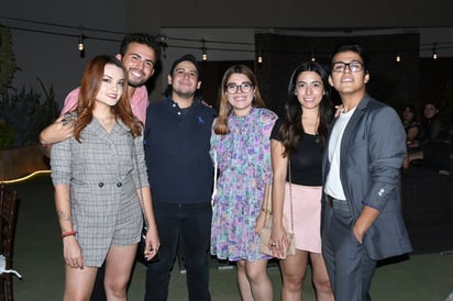 Denise, Fernando, Sergio, Verónica, Andrea y Alan (EL SIGLO DE TORREÓN/FERNANDO COMPEÁN) 