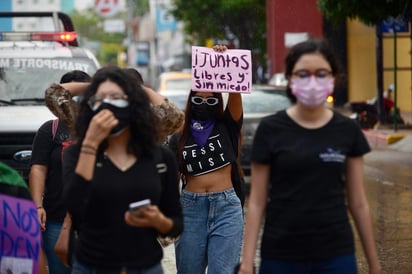 El promedio nacional es de 0.86 delitos por cada 100 mil mujeres. (ARCHIVO)