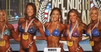 La exactriz y modelo Vanessa Guzmán volvió a sorprender con su físico tras participar en el NPC North American Championship, donde logró obtener tres medallas además de su carnet internacional.  (ESPECIAL) 