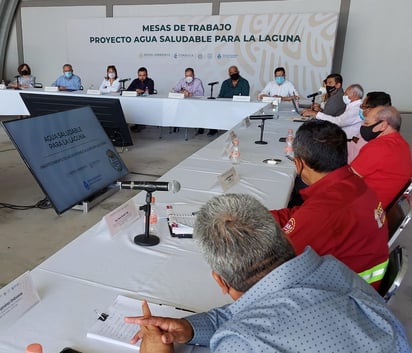 Hablaron sobre avances en los Planes de Desarrollo Integral (PDI) de los organismos operadores de agua potable. (EL SIGLO DE TORREÓN)