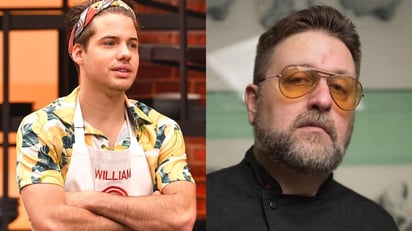 William Valdés fue el cuarto expulsado de esta semana en MasterChef Celebrity y ahora el actor reveló que el chef Herrera, juez de la competencia gastronómica, tuvo una actitud desagradable con él. (ESPECIAL) 