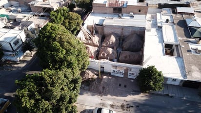 Este edificio contempla la construcción de dos plantas, con preparación para tres. (EL SIGLO DE TORREÓN)