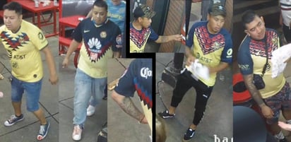 La búsqueda de los cuatro aficionados al equipo del América, se da después de que estos se vieran involucrados en el asesinato de otro americanista durante un partido celebrado en Filadelfia, Pensilvania, EUA (ESPECIAL) 