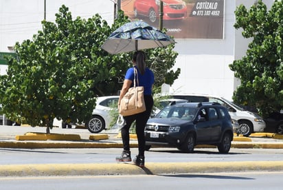 Para el día de hoy se prevén de 34 a 35 grados centígrados como temperatura máxima, con un 80 por ciento de posibilidad de tolvanera. (ARCHIVO)