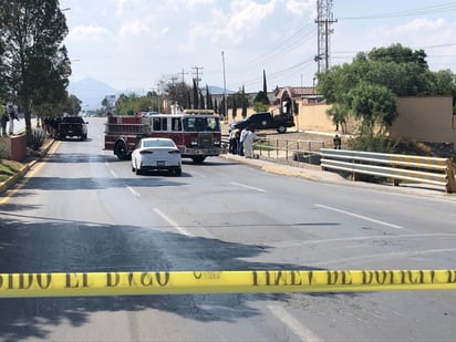 Hasta el momento no se ha identificado a la víctima. (EL SIGLO DE TORREÓN)