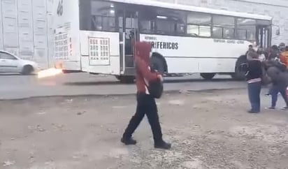 Autobús de la ruta Periféricos en la ciudad de Gómez Palacio. (ESPECIAL)