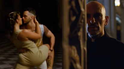 La polémica por la grabación en la catedral de Toledo (centro de España) del videoclip de la bachata 'Ateo', interpretado por el español C. Tangana y la argentina Nathy Peluso, continúa y el arzobispo de la ciudad, Francisco Cerro Chaves, ha anunciado que purificará el tempo el próximo domingo. (ESPECIAL) 