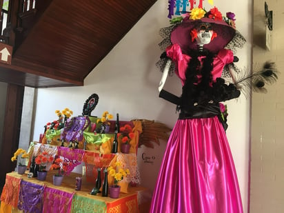 Este año, impulsarán los negocios del Distrito Colón la tradición del Altar de Muertos. (FABIOLA P. CANEDO)