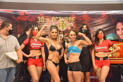 Listas Jackie Nava y 'Barby' Juárez para disputar cinturón Diamante.
