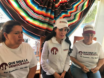 Gabriela Jiménez Godoy, de la asociación civil Que Siga la Democracia, explicó que presentaron una impugnación ante el INE debido a que no hay ningún municipio de Coahuila donde se haya permitido recabar firmas de forma física. (EL SIGLO DE TORREÓN)