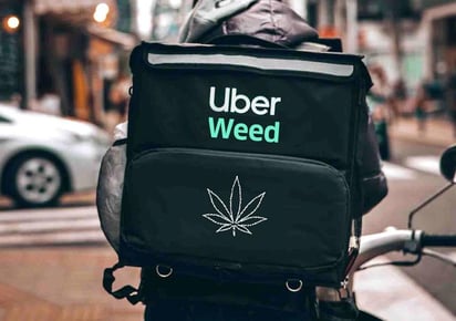 A través de su servicio de Uber Eats, la compañía empezará a permitir el pedir la compra de marihuana (ESPECIAL) 