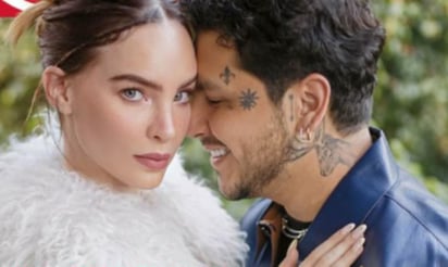 A pesar de que todavía sigue en planes la boda entre Belinda y Christian Nodal, la cantante confesó que “muere de ganas” por convertirse en mamá, algo que ha discutido la pareja.  (INSTAGRAM) 