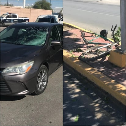 El accidente ocurrió en el bulevar Independencia a unos metros del Nudo Mixteco. (EL SIGLO DE TORREÓN)