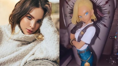 Belinda no sólo es fanática de Christian Nodal, también lo es de Dragon Ball.