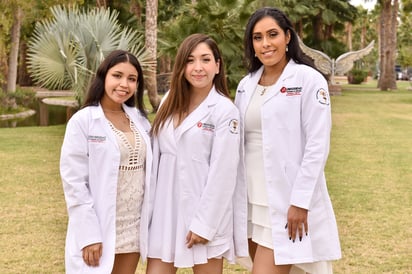 Ana Karen García, Scarleth Segura y Alondra Ortega (EL SIGLO DE TORREÓN/ERICK SOTOMAYOR) 
