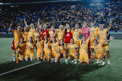 El equipo femenil de los Tigres llegó a su séptima final consecutiva, al derrotar en el juego de vuelta de las semifinales, 4-0 al América, para un global de 5-2.