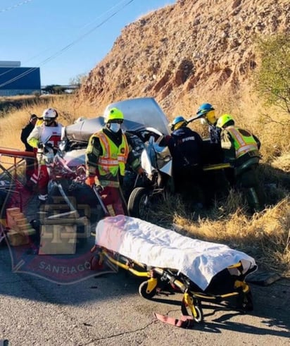 El hecho se registró este domingo, en Santiago Papasquiaro y el fallecido fue identificado como José Luis Nevárez Rubio, de 59 años. (CORTESÍA) 