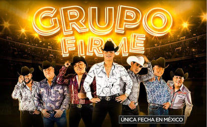 Grupo Firme anuncia concierto masivo en el Foro Sol en su única fecha en México