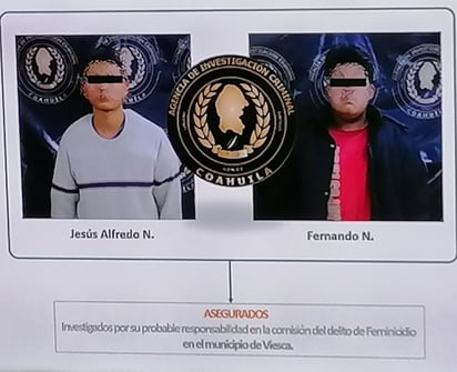 Los detenidos están identificados como Fernando 'NN' y Jesús Alfredo 'NN', ambos de 19 años.