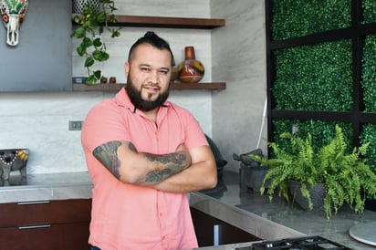 El gusto por la gastronomía de Jus nació viendo a sus padres en la cocina. (ADÁN RAMOS)