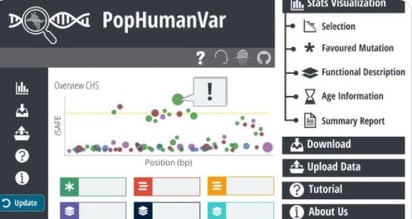 Investigadores de la Universidad Autónoma de Barcelona (UAB) en España han creado una aplicación que reconstruye el pasado evolutivo de los humanos identificando las mutaciones genéticas concretas de adaptación a los cambios ambientales o culturales a los que ha sido sometida la especie a lo largo de su historia. (ESPECIAL) 