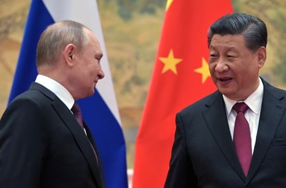 Vladimir Putin señaló que China es su socio estratégico más importante. (EFE)