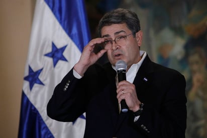 En la imagen, expresidente de Honduras Juan Orlando Hernández. (AP)