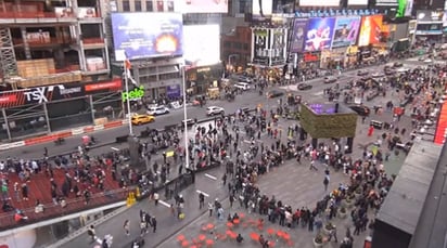 Explosión en Times Square en Nueva York desata pánico masivo