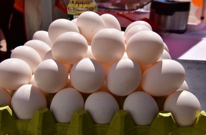 Durante el primer trimestre del 2022, la Sader reportó que Durango produjo 17 mil 731 toneladas de huevo. (ARCHIVO)