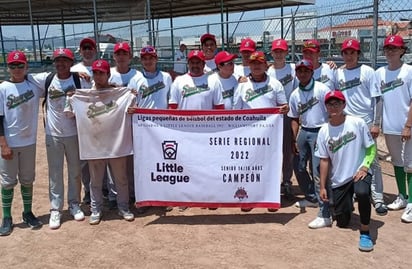 Liga de Beisbol Infantil 'Sinergia' gana Serie Regional 2022