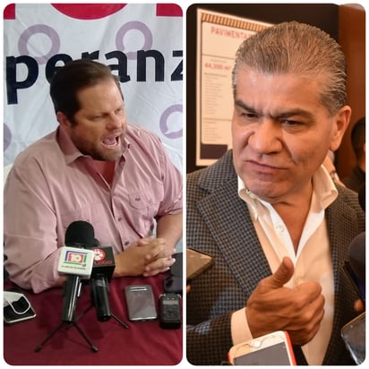 El dirigente de Morena en Durango, Otniel García, dijo que el Gobernador de Coahuila, Miguel Riquelme, se metió en Durango.