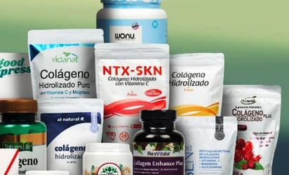 Advierte Profeco sanciones contra productos denominados colágeno