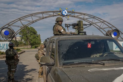 Según medios ucranianos, se trata de una situación compleja que podría conducir al cerco de alrededor de 40,000 soldados ucranianos si no se detiene el avance del Ejército ruso en Izium. (ARCHIVO)