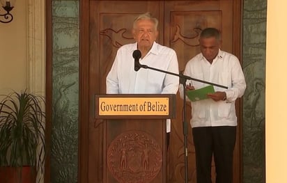 El primer ministro de Belice, John Briceño, afirmó que el futuro de esa nación es con Centroamérica y con México. (TWITTER)