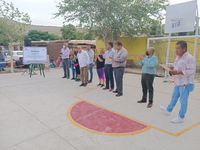 Se han realizado obras de canchas en El Sacrificio, Las Cuevas y en Estación Río Nazas, de Lerdo. (EL SIGLO DE TORREÓN)