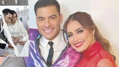 Las fotos de Cynthia Rodríguez y Carlos Rivera que confirman que ya se casaron 