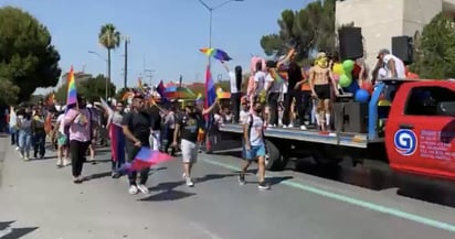 Comunidad LGTTTI+ marcha por la diversidad en Saltillo