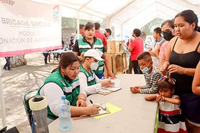 Realizan brigada multidisciplinaria en San Pedro