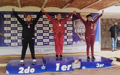 Duranguense Mari José Batres consigue medalla de plata en Juegos Nacionales Conade 2022