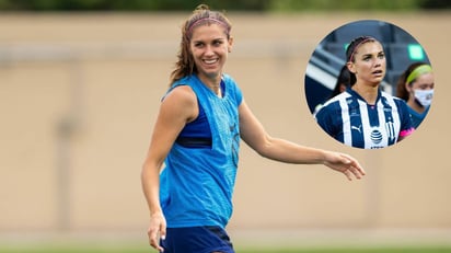 Alex Morgan visita Monterrey y los aficionados la quieren en Rayadas