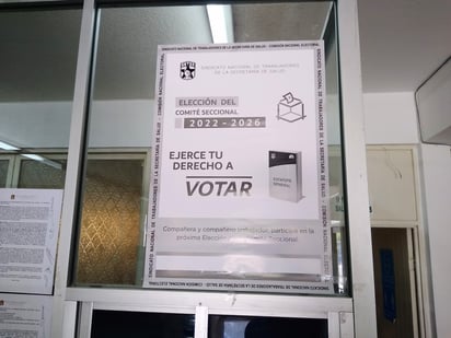 Se podrá votar en hospitales, centros de salud y jurisdicciones. (EL SIGLO DE TORREÓN)